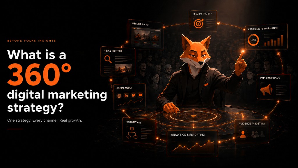 What is a 360° digital marketing strategy?