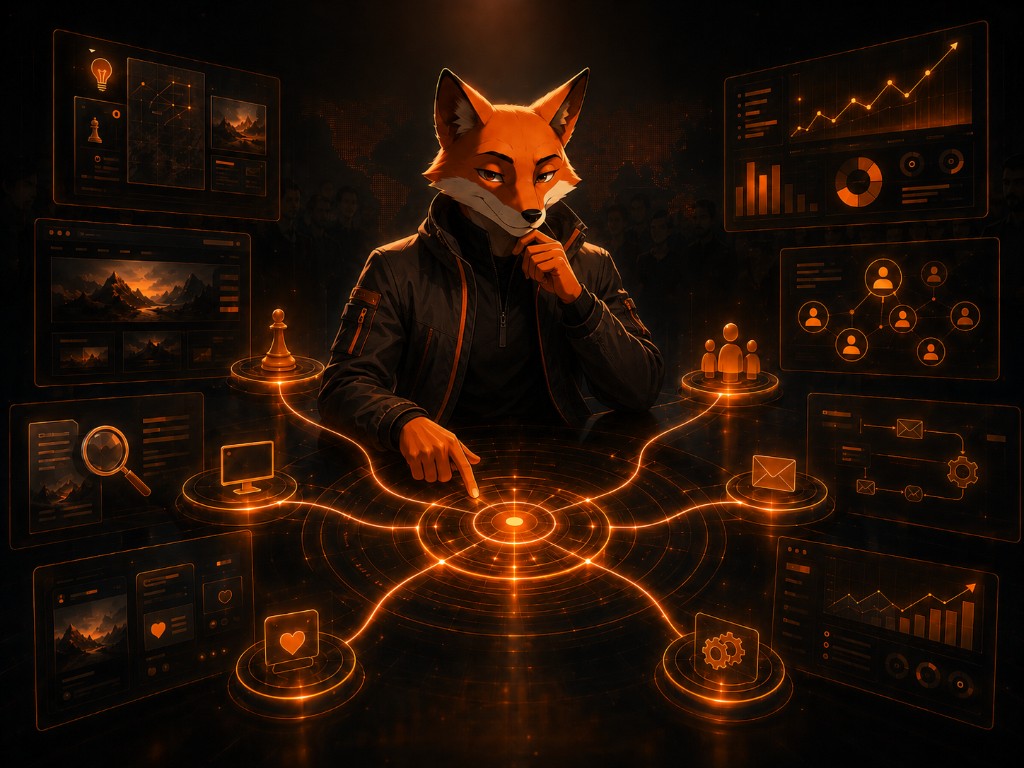 Beyond Folks 360° growth system, strategy, channels, and reporting connected as one